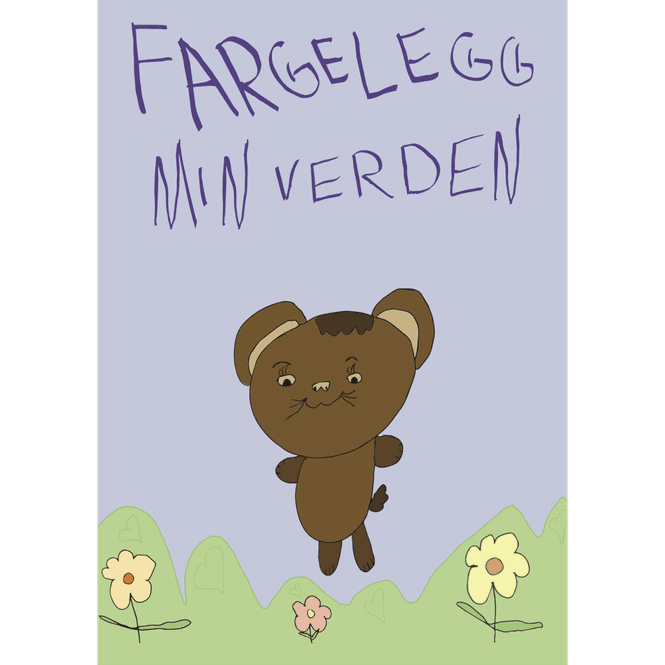 Hovedbilde Fargelegg Min Verden A4