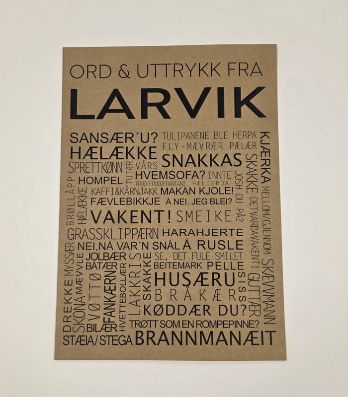 Plakat Larviksord
