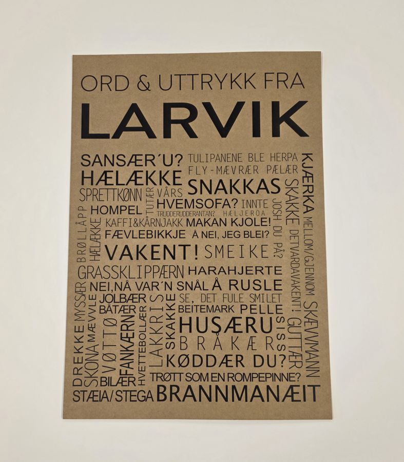 Plakat Larviksord