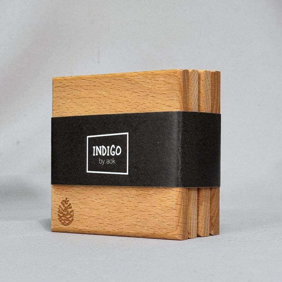 Glassbrikke 4pk Norwegianmade